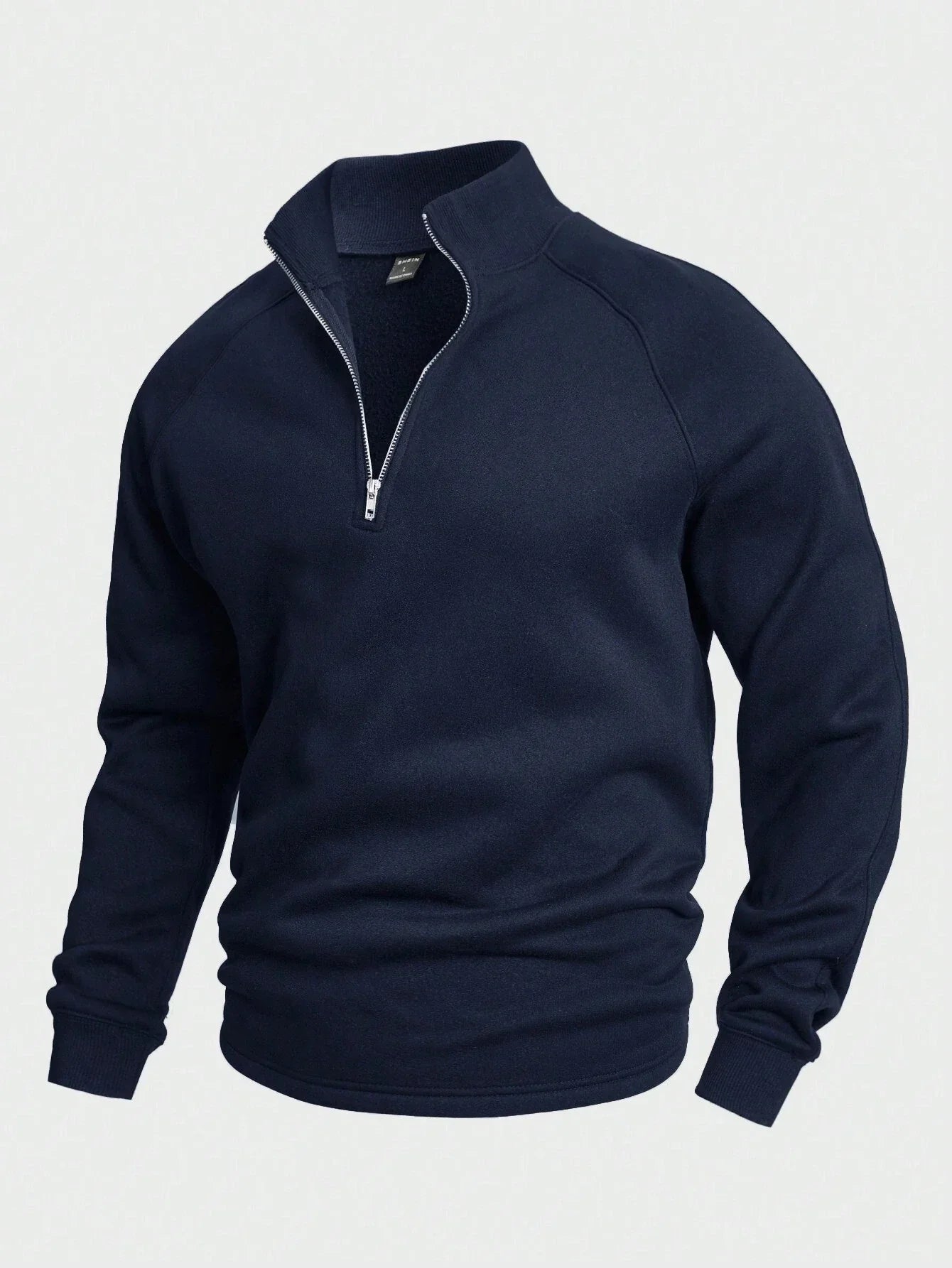 Abraham | Pull Décontracté à Demi-Zip