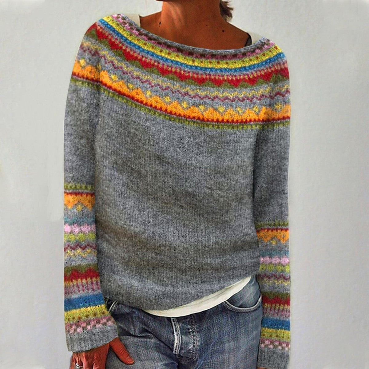 Fanny | Pull d'automne rétro