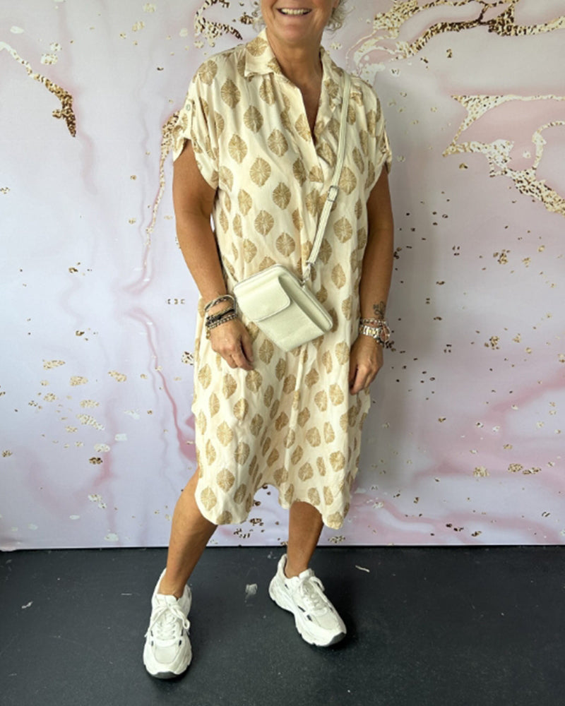 Liora | Robe Élégante à Col Revers