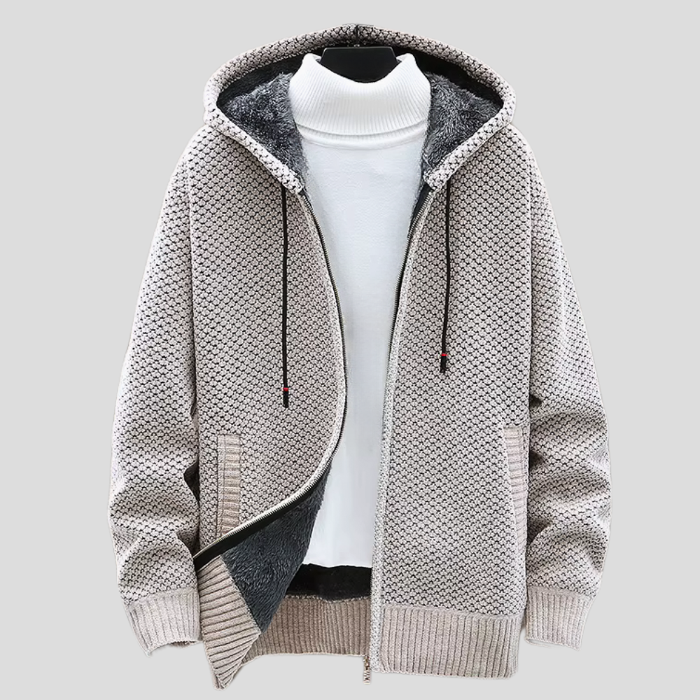 Oslo | Sweat à capuche tricoté