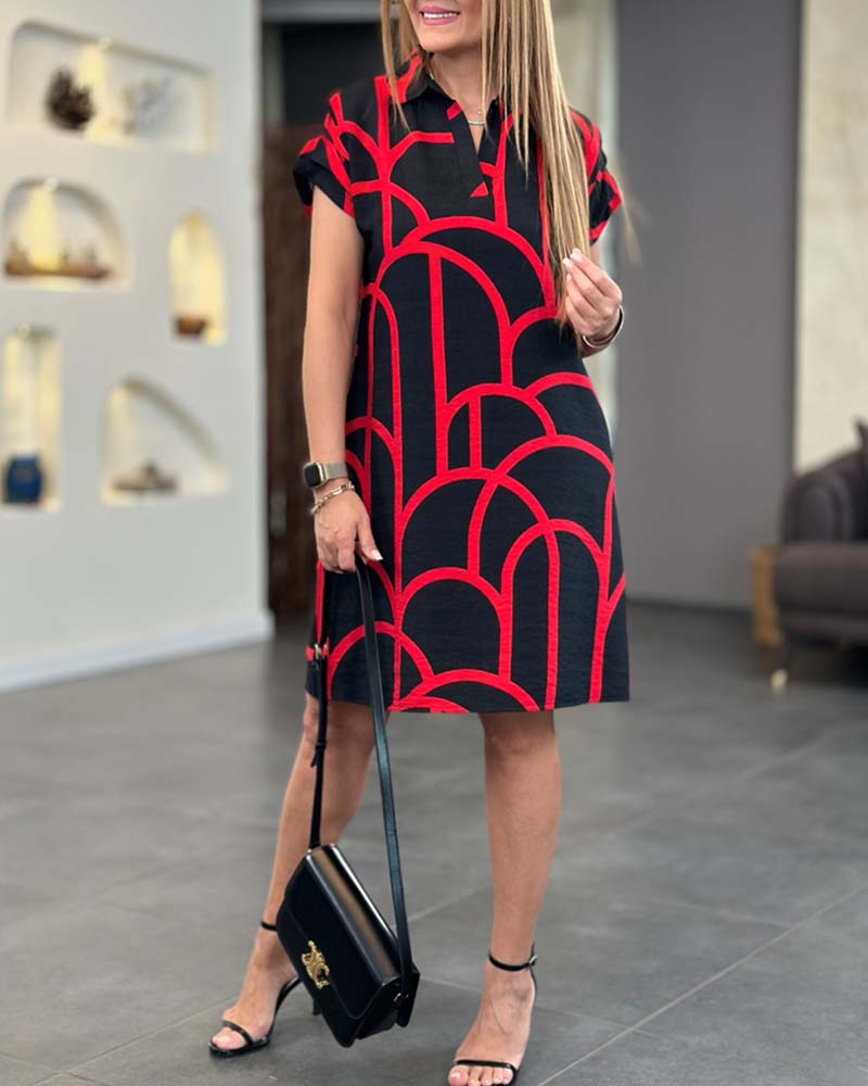 Helmi | Robe à Manches Courtes