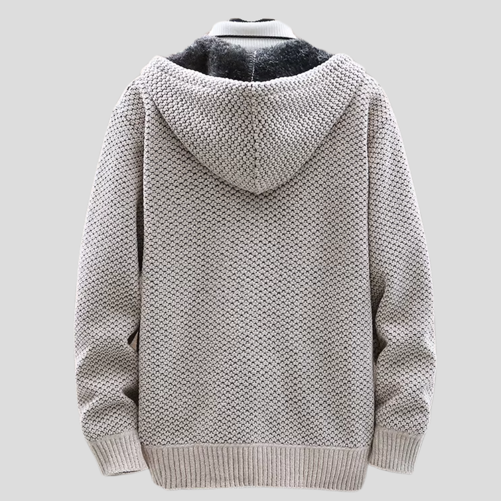 Oslo | Sweat à capuche tricoté