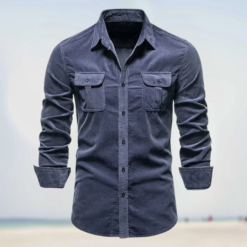 Folko | Veste d'Automne en Velours Côtelé de Coton