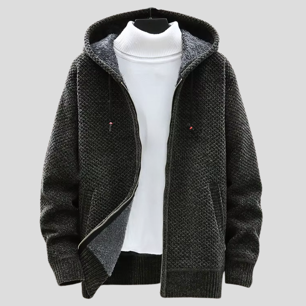 Oslo | Sweat à capuche tricoté