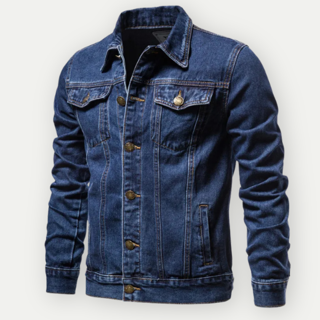 Leo™ | Veste denim trucker