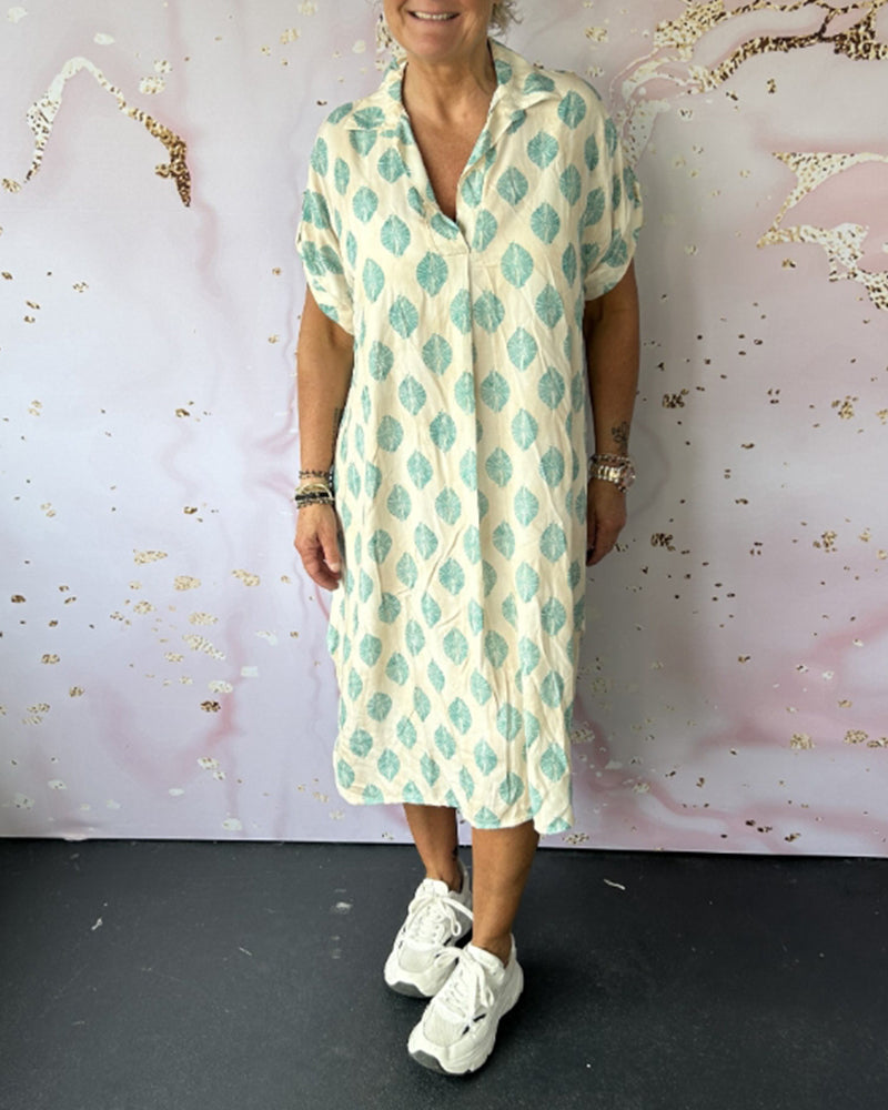 Liora | Robe Élégante à Col Revers