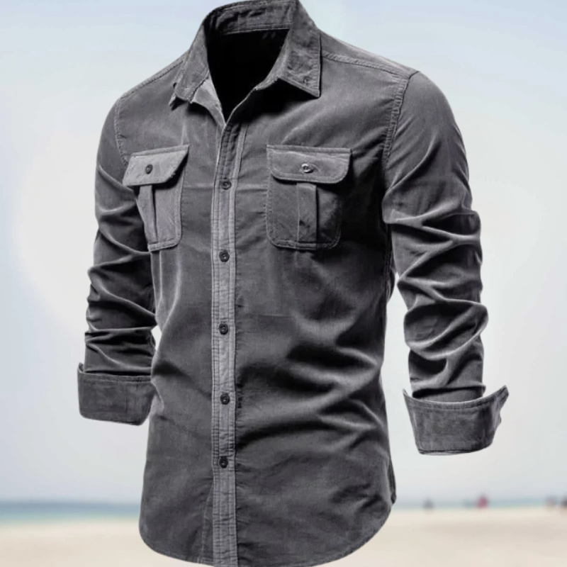 Folko | Veste d'Automne en Velours Côtelé de Coton