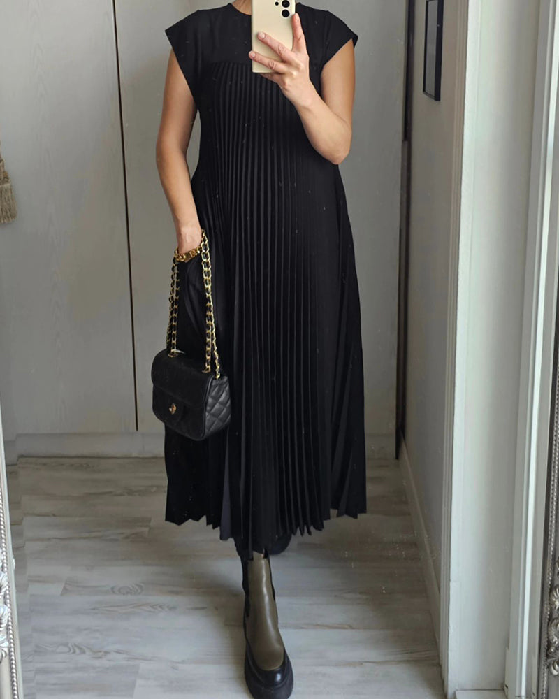 Aglaé | Robe Maxi Plissée