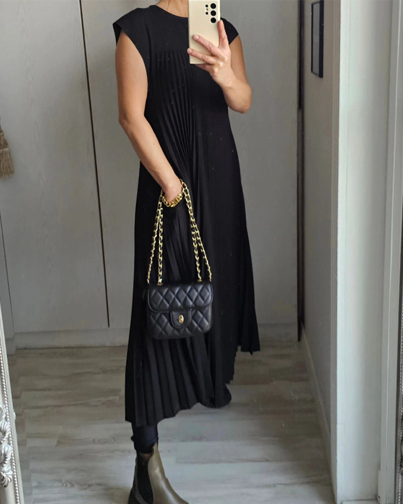 Aglaé | Robe Maxi Plissée