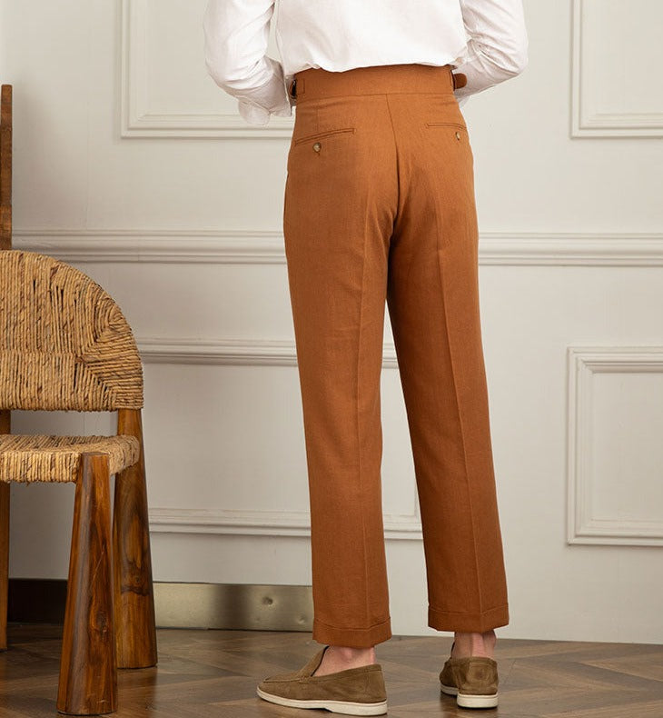 Monza™ - Pantalon droit en lin