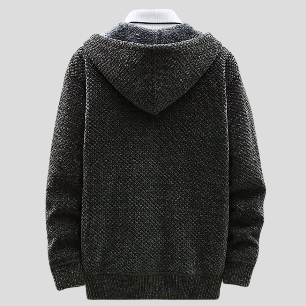 Oslo | Sweat à capuche tricoté
