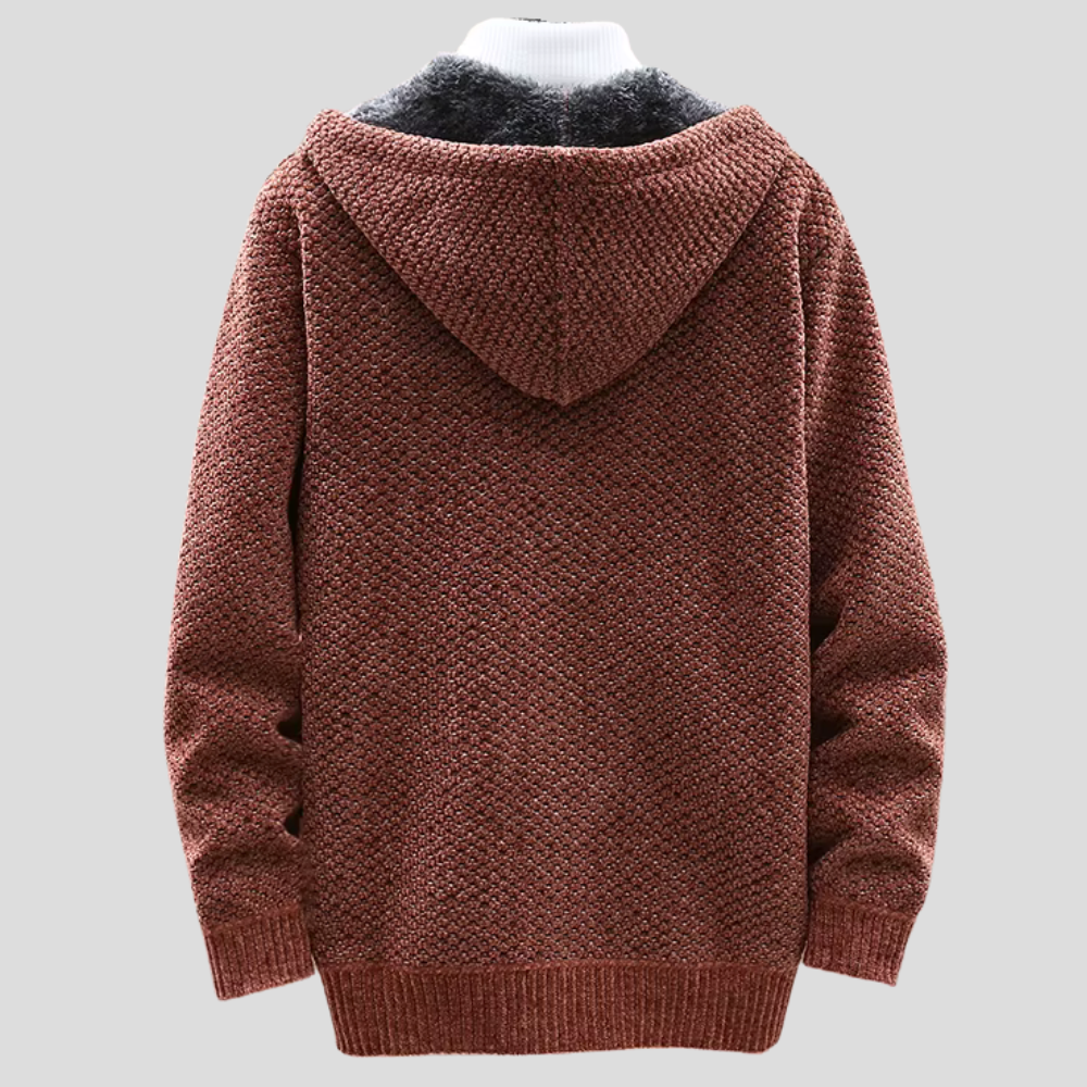 Oslo | Sweat à capuche tricoté