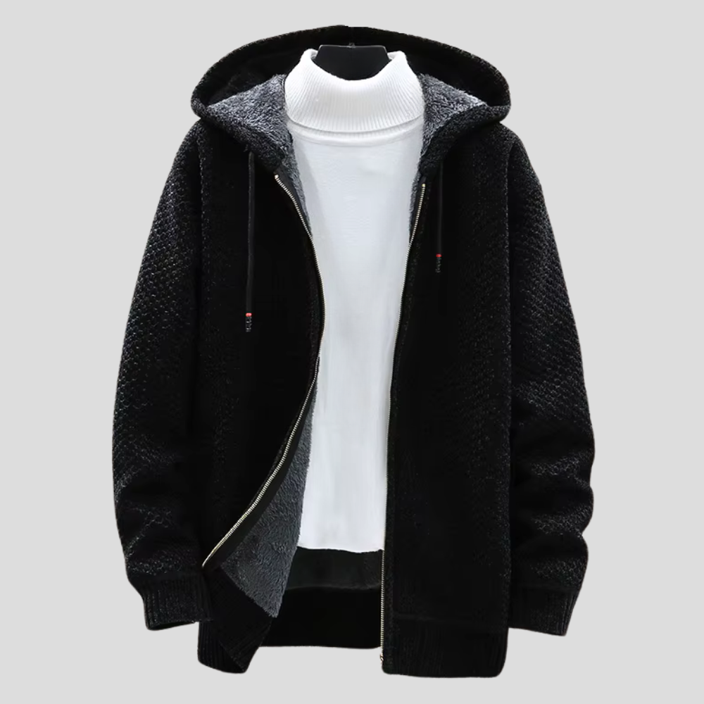 Oslo | Sweat à capuche tricoté