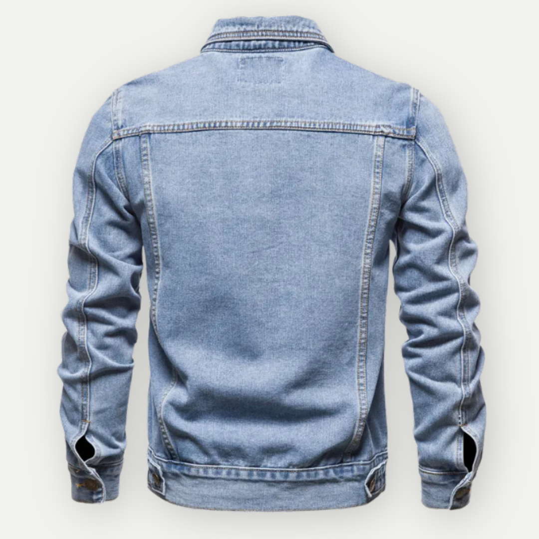 Leo™ | Veste denim trucker