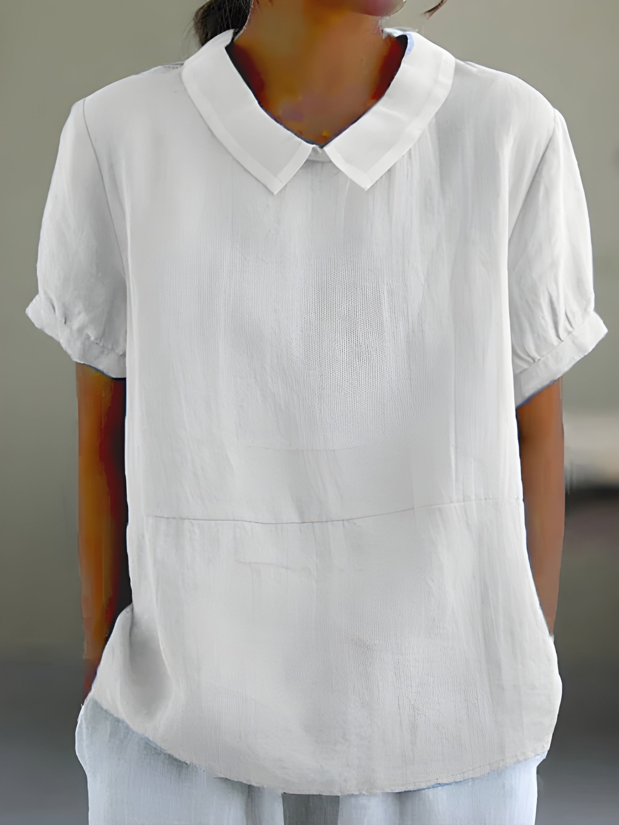 Agnès | Blouse Élégante et Fluide