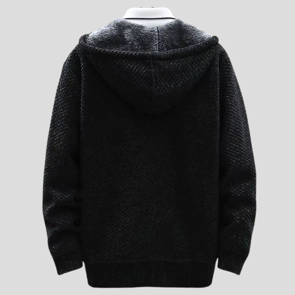 Oslo | Sweat à capuche tricoté