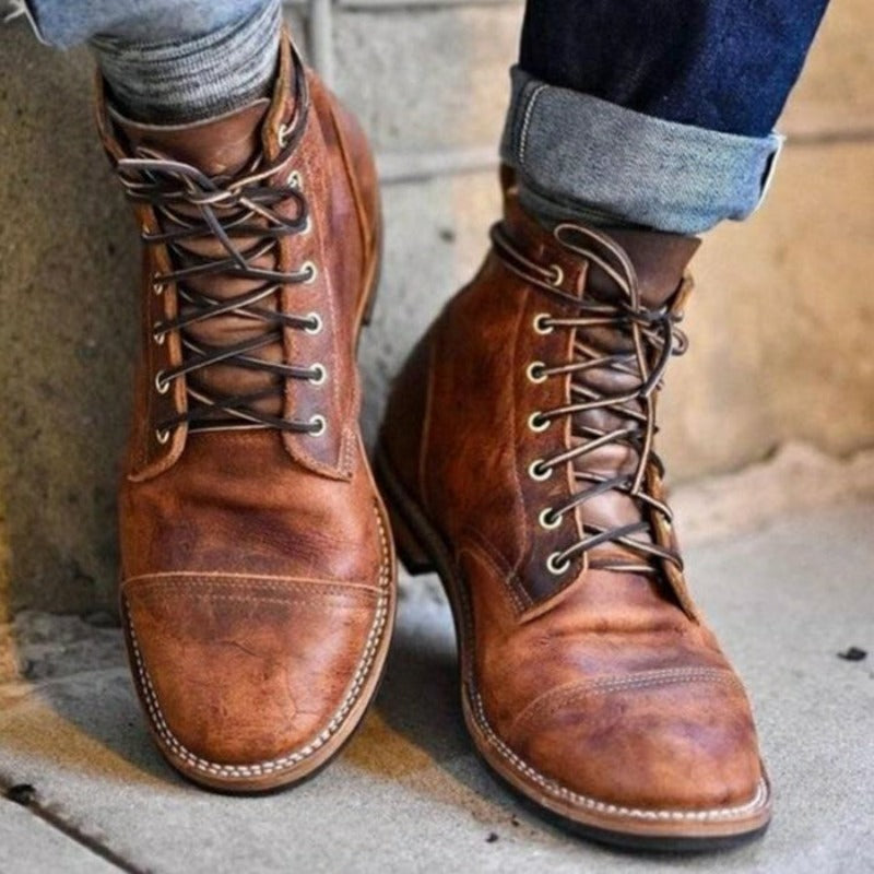 Martial | Bottes en cuir élégantes