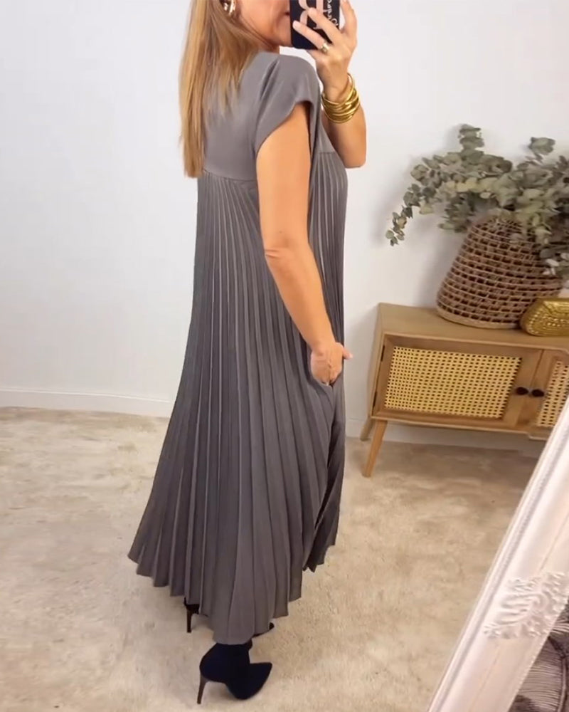 Aglaé | Robe Maxi Plissée