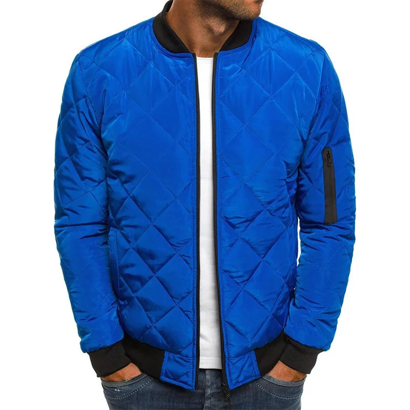 Dale | Veste Matelassée en Coton à Motif Losange