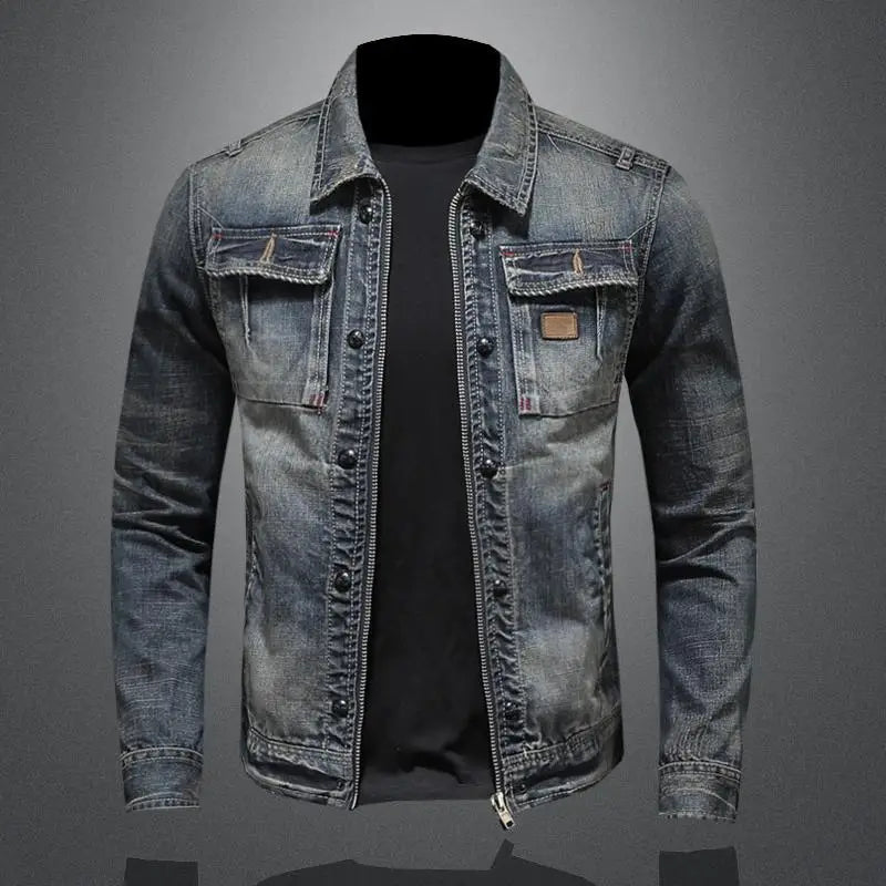 Sean | Veste en denim rétro