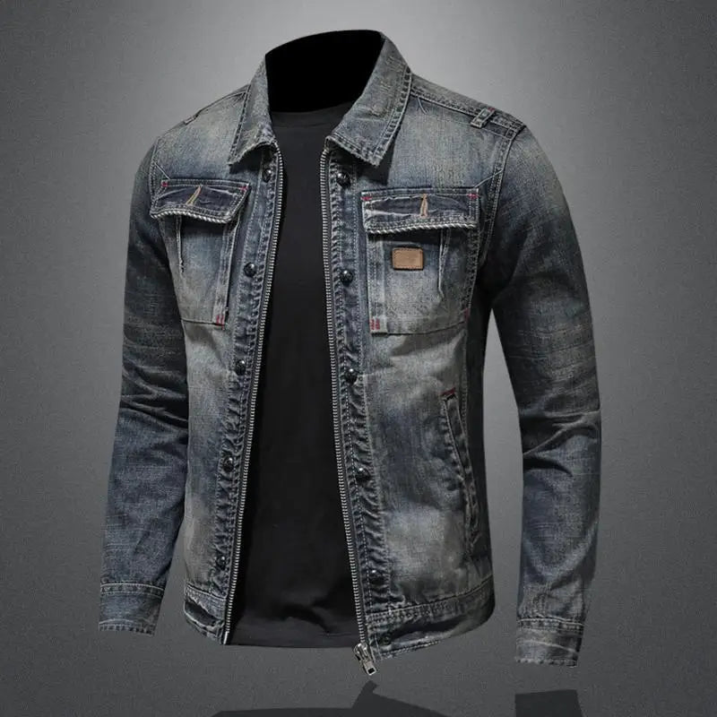 Sean | Veste en denim rétro