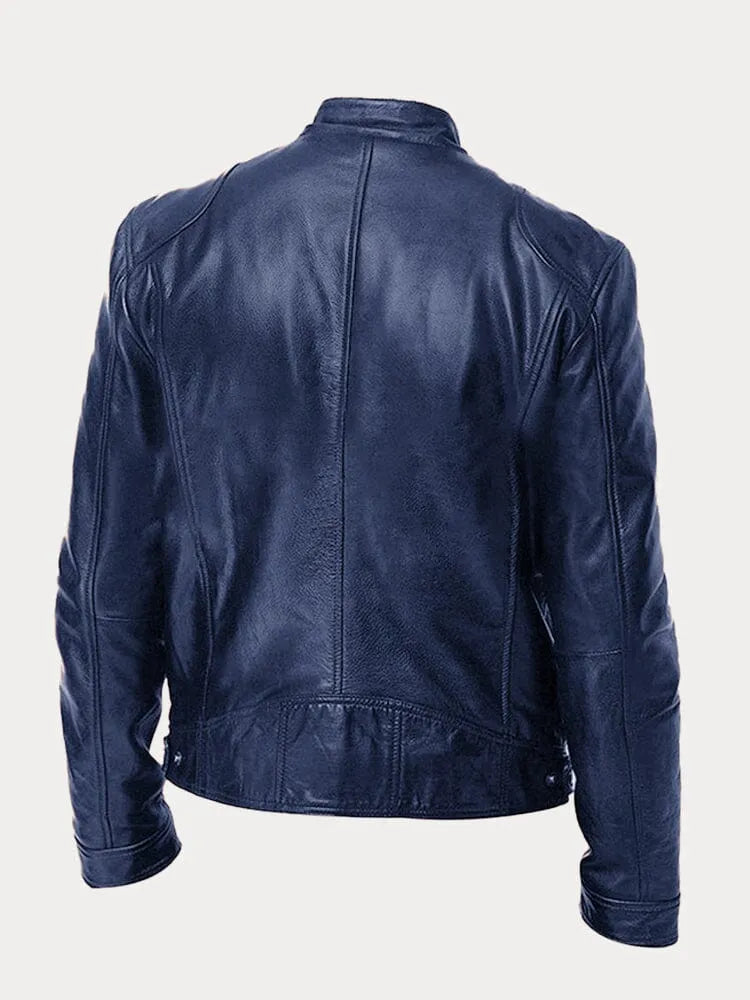 Aaron | Veste en Cuir Décontractée – Style Intemporel & Confort