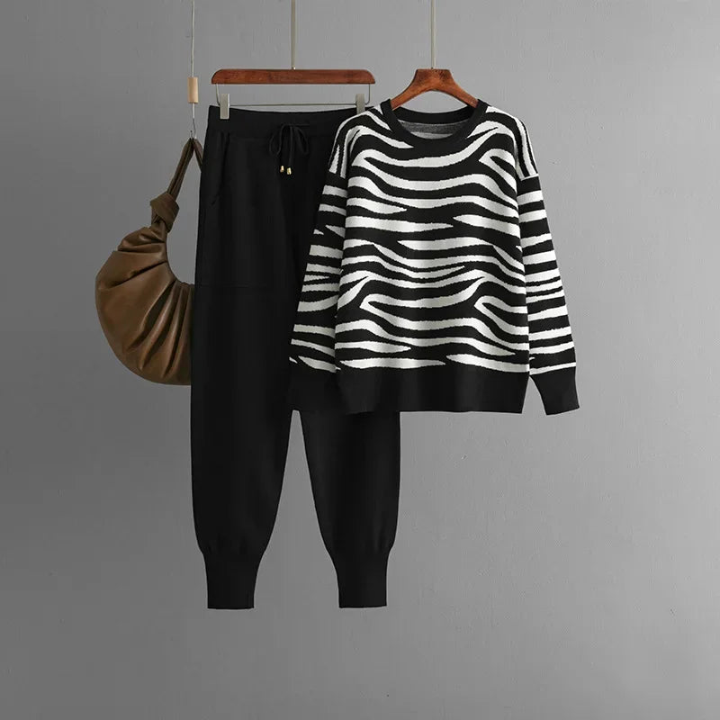 Sophie | Ensemble Zebra Chic et Confortable