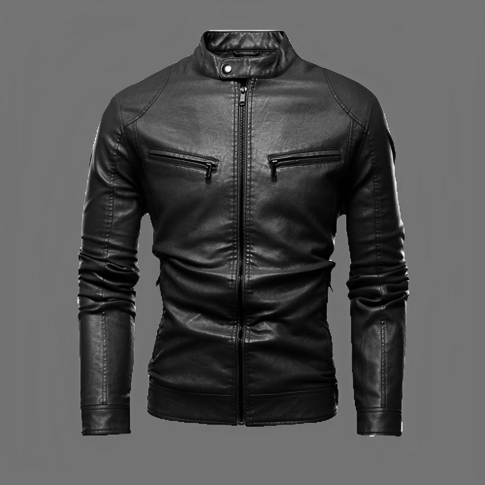 Sovrano | Veste en Cuir Authentique & Élégance Royale