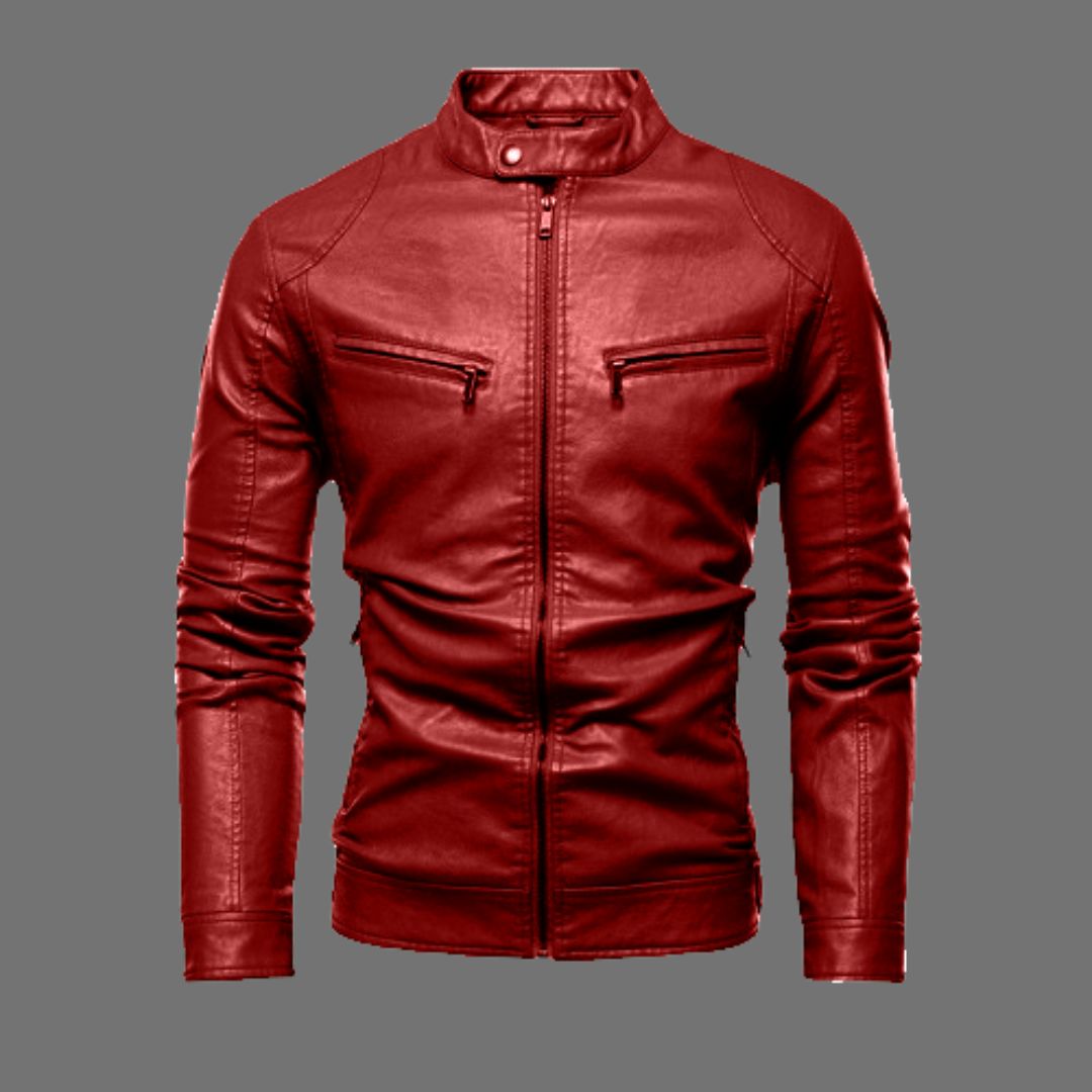 Sovrano | Veste en Cuir Authentique & Élégance Royale