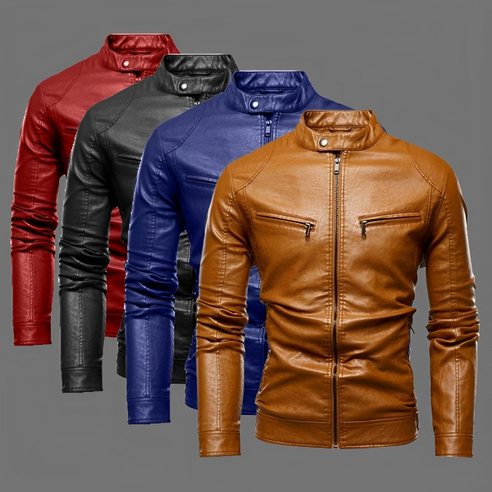 Sovrano | Veste en Cuir Authentique & Élégance Royale