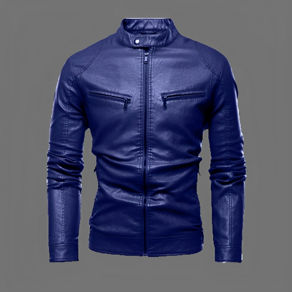 Sovrano | Veste en Cuir Authentique & Élégance Royale