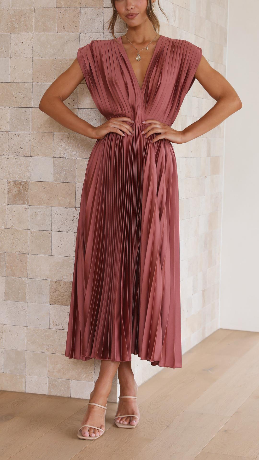 Maria | Robe Maxi Élégante