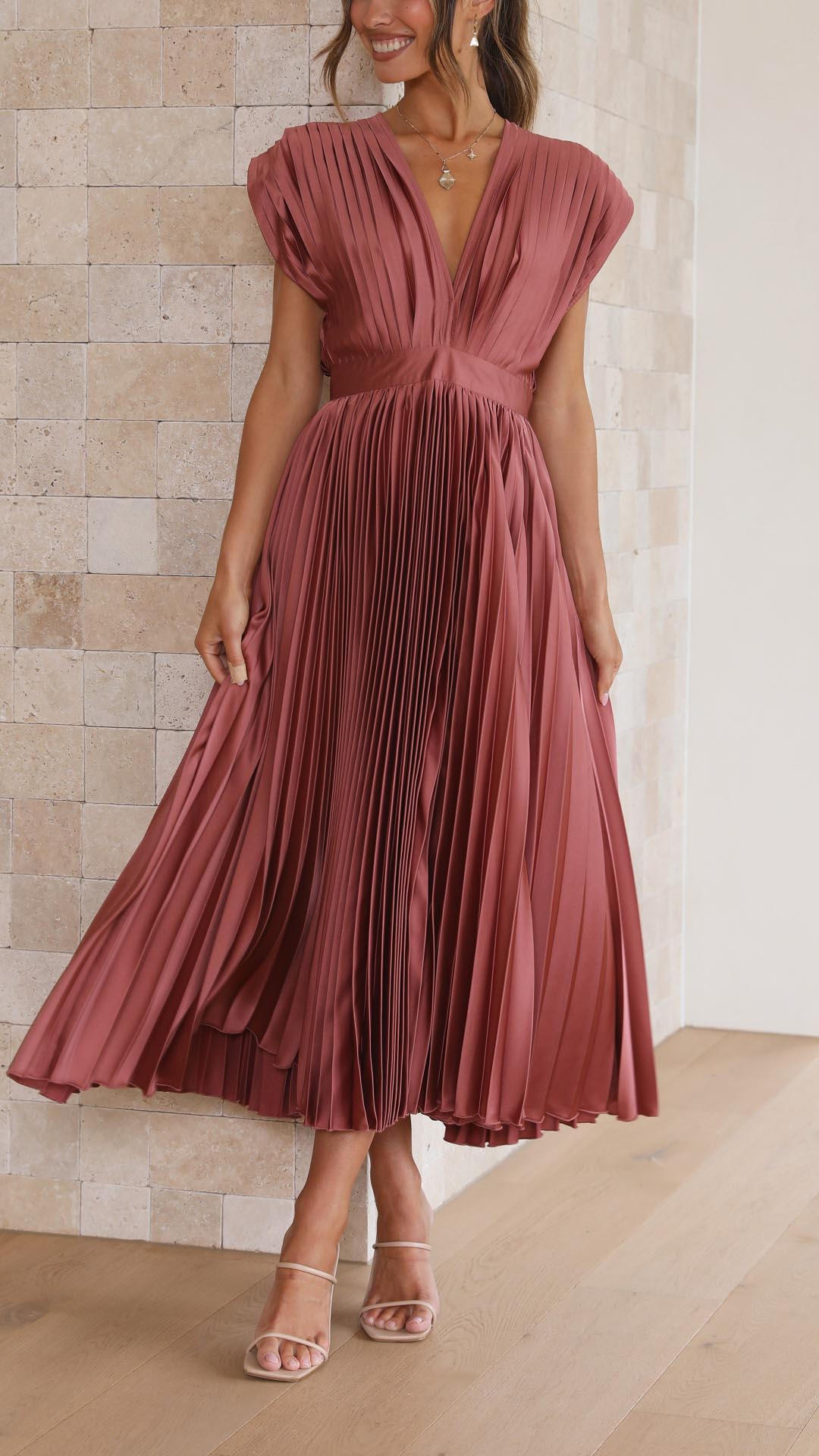 Maria | Robe Maxi Élégante