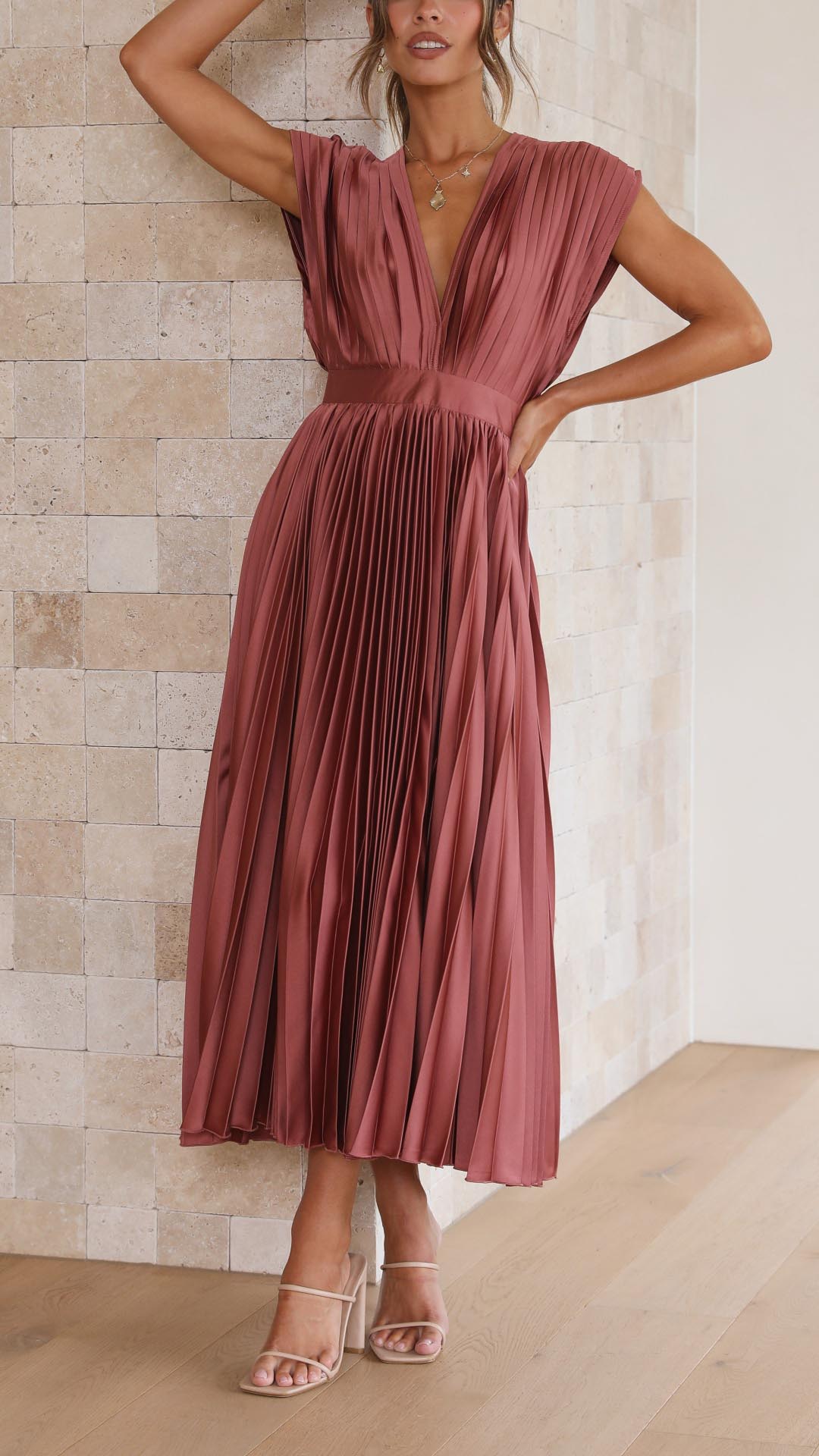 Maria | Robe Maxi Élégante
