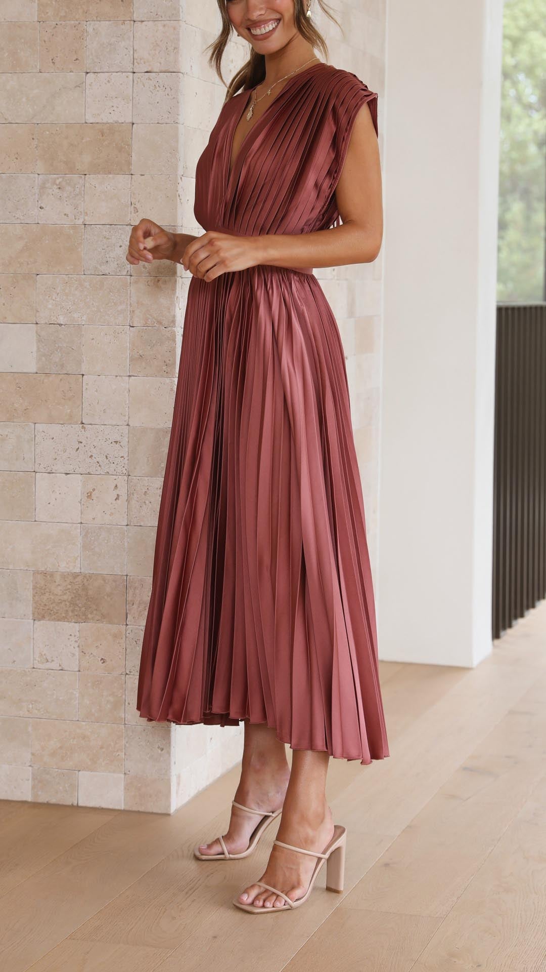 Maria | Robe Maxi Élégante