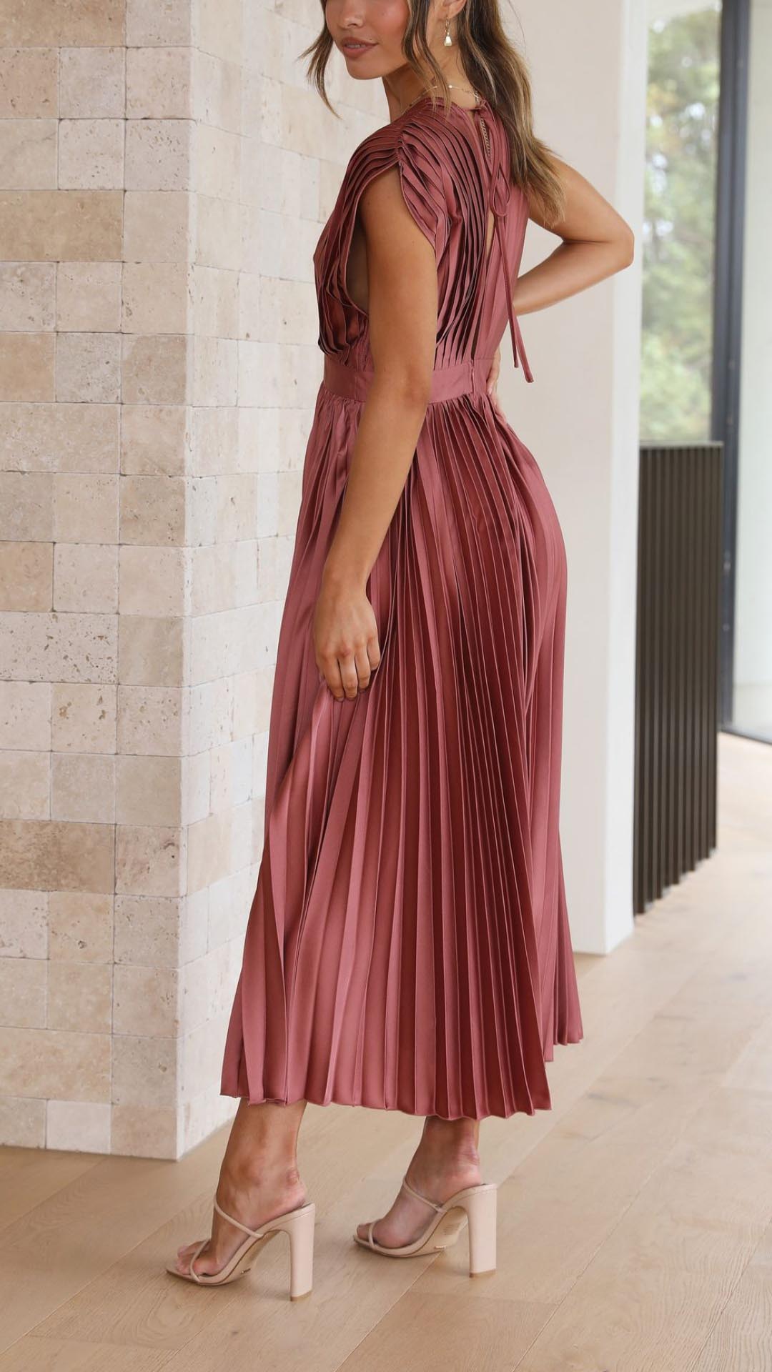Maria | Robe Maxi Élégante