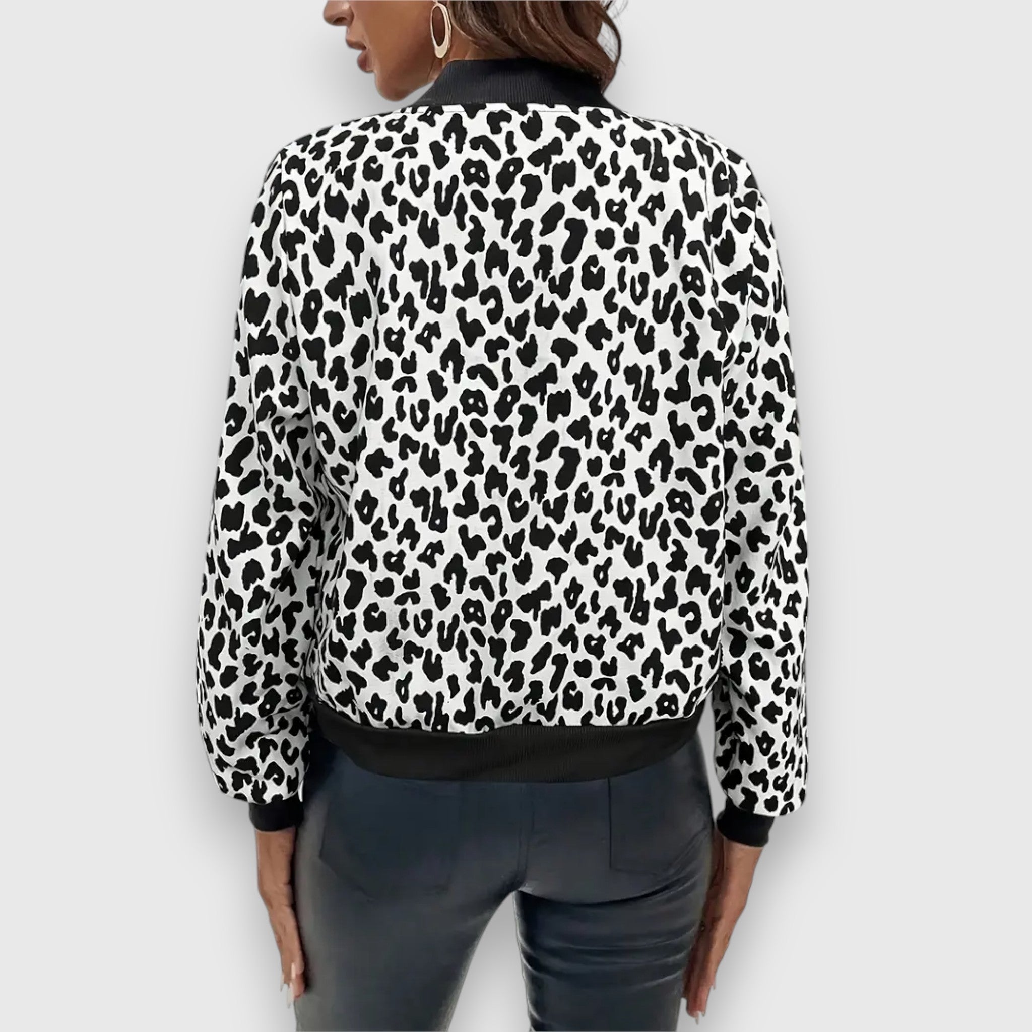 Noelia | Veste Imprimé Léopard Chic & Audacieuse