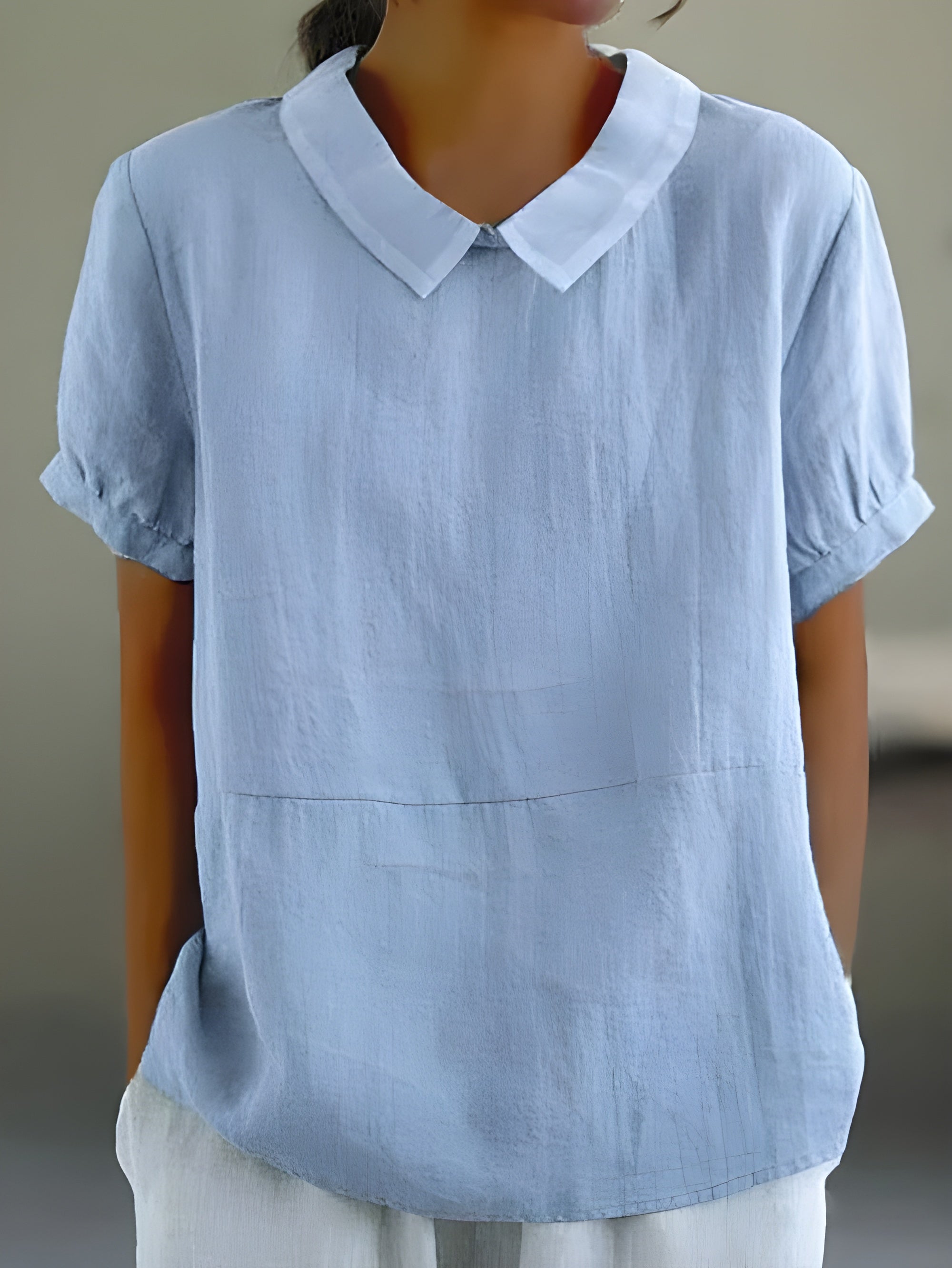 Agnès | Blouse Élégante et Fluide