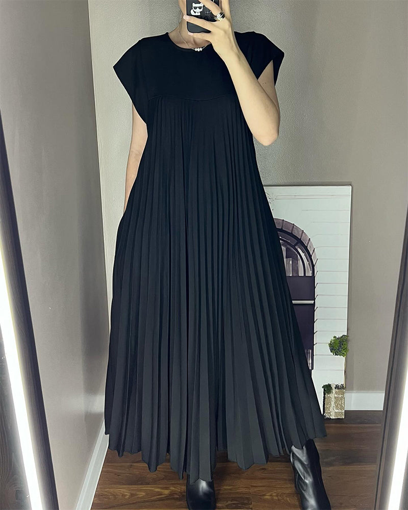 Aglaé | Robe Maxi Plissée