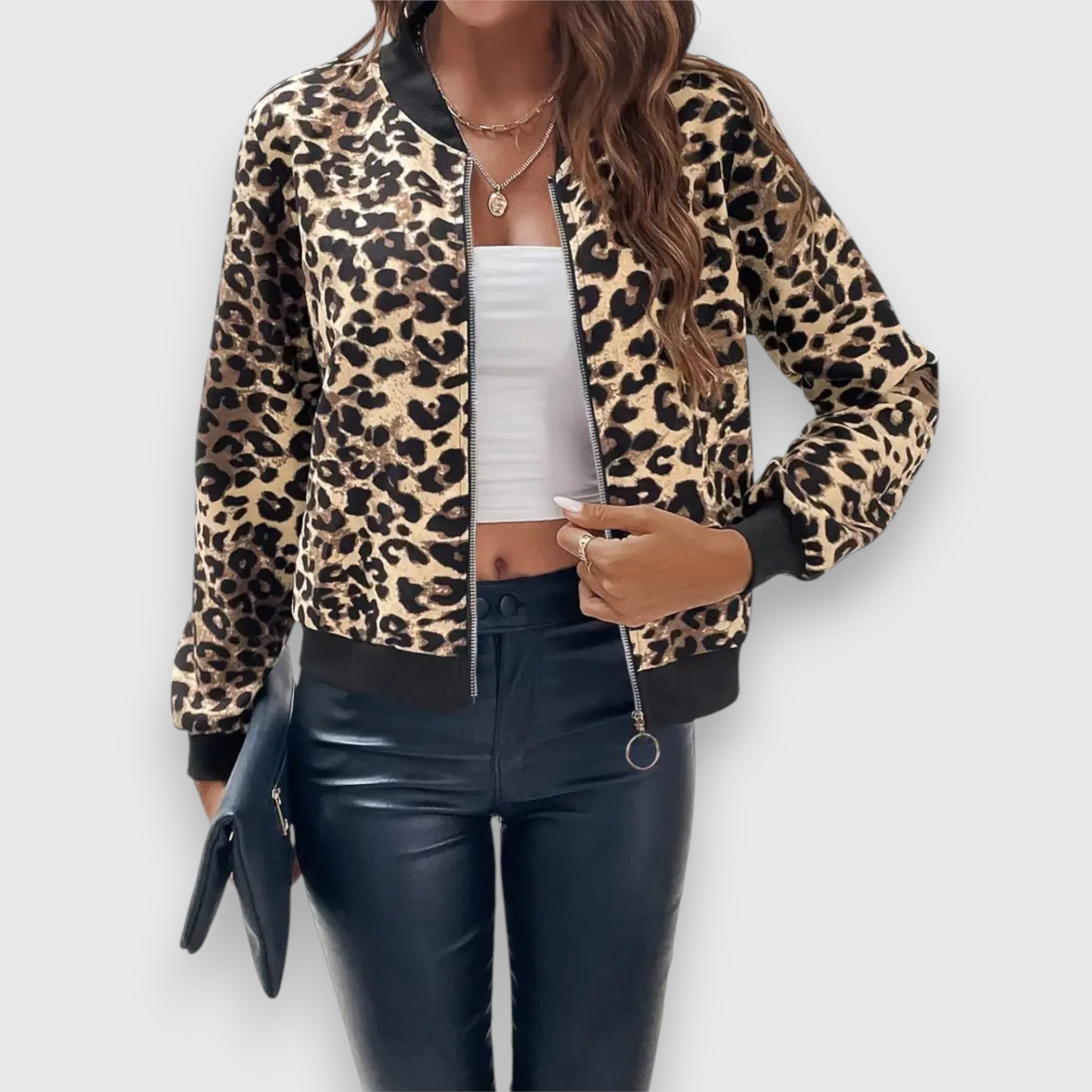 Noelia | Veste Imprimé Léopard Chic & Audacieuse