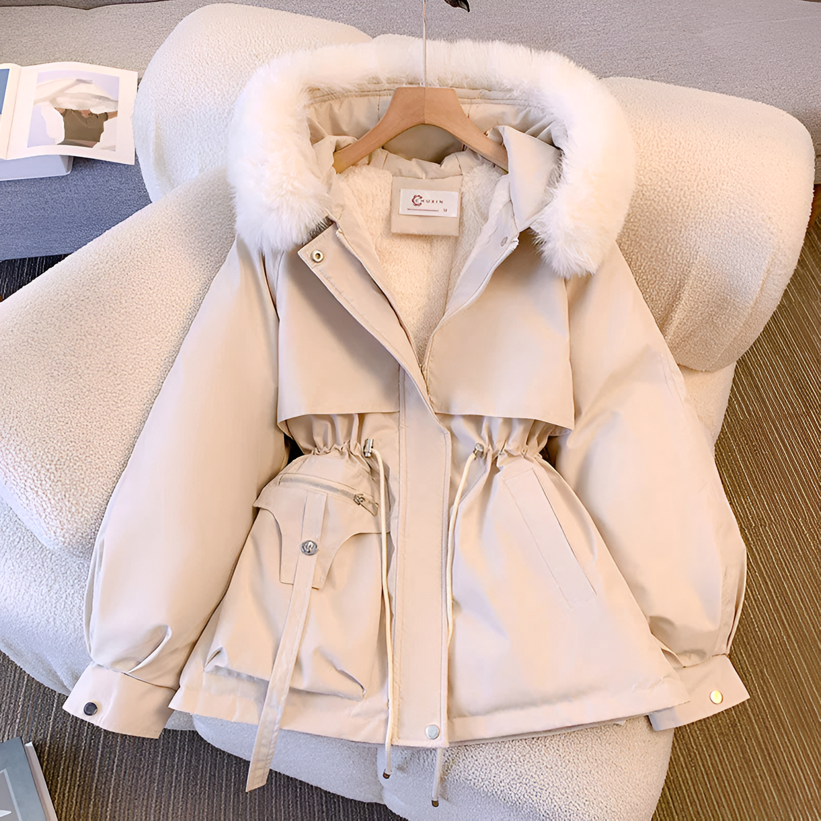 Olivia | Manteau d'Hiver Élégant