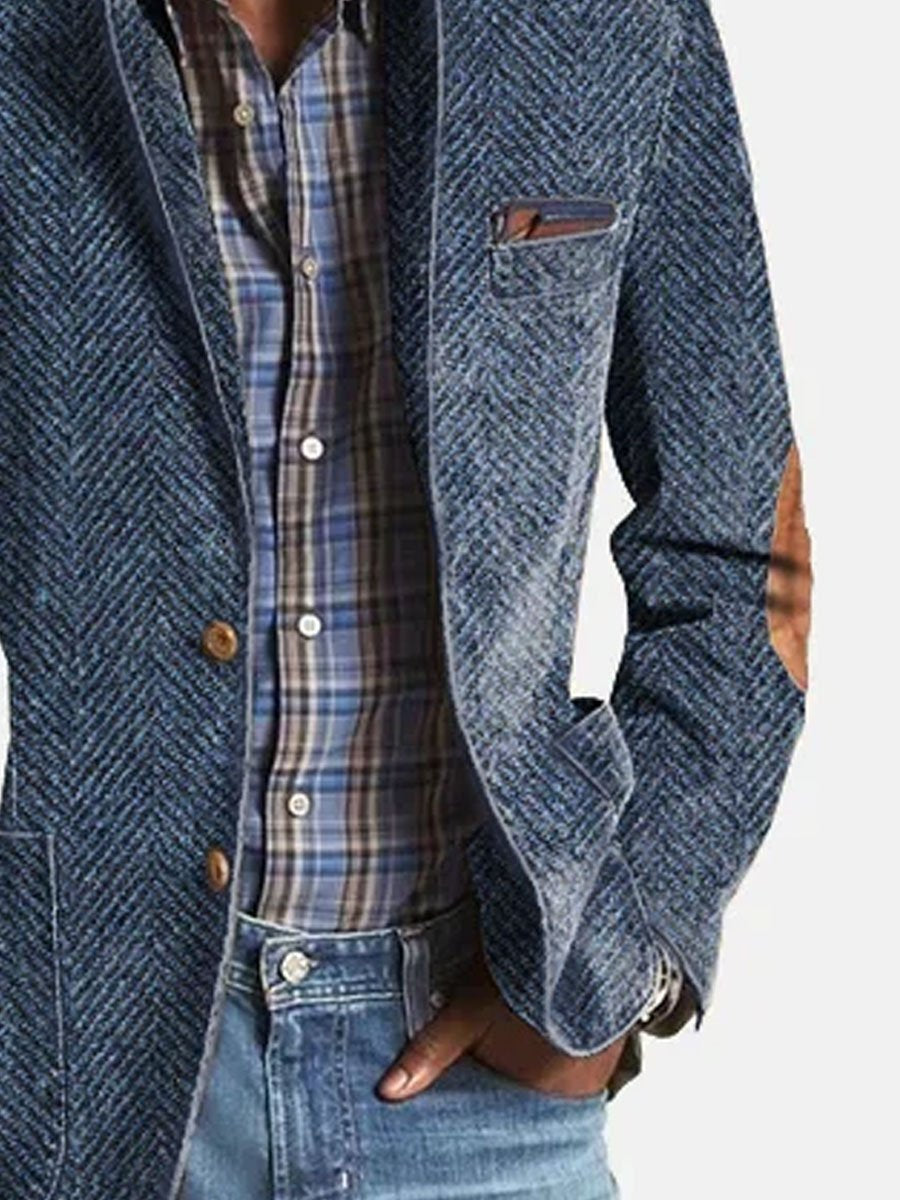 Elon | Blazer Décontracté Chevron