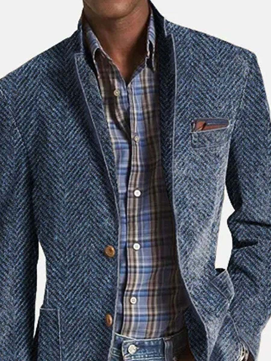 Elon | Blazer Décontracté Chevron