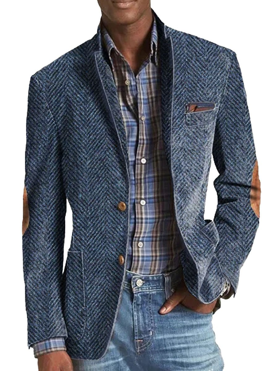 Elon | Blazer Décontracté Chevron