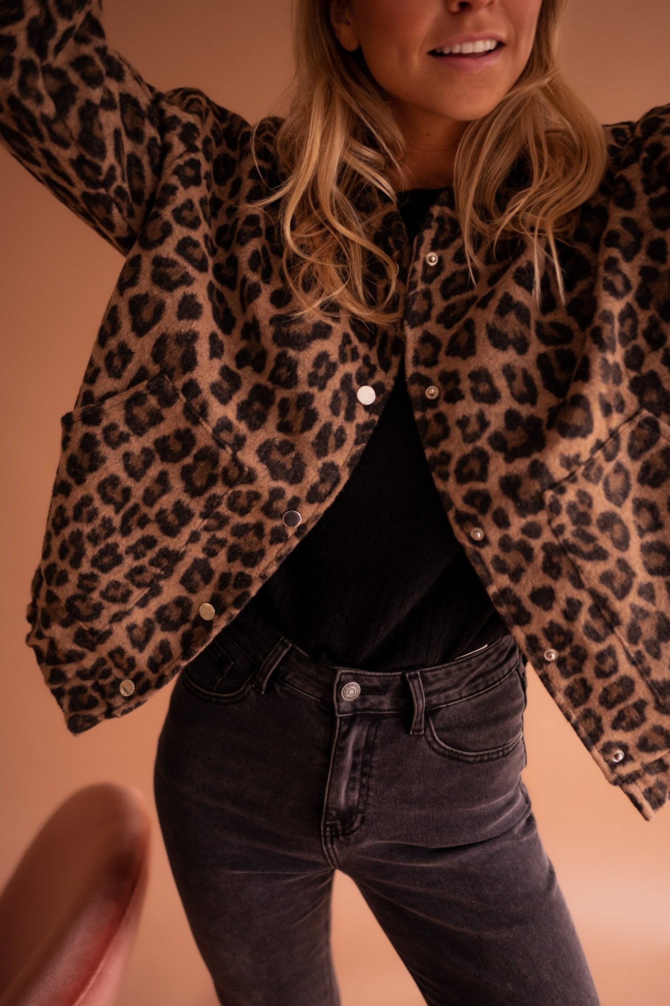 Luna | Veste tendance léopard