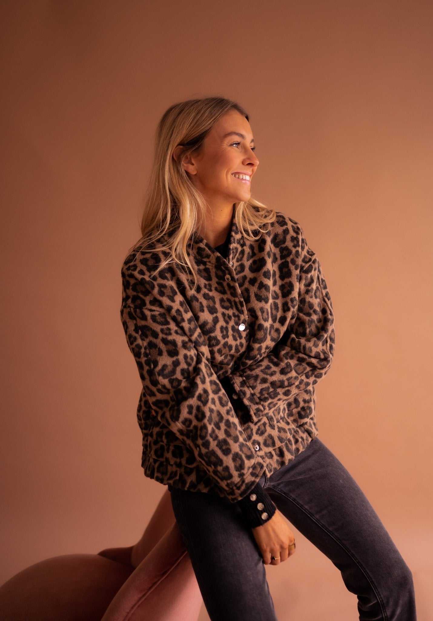 Luna | Veste tendance léopard