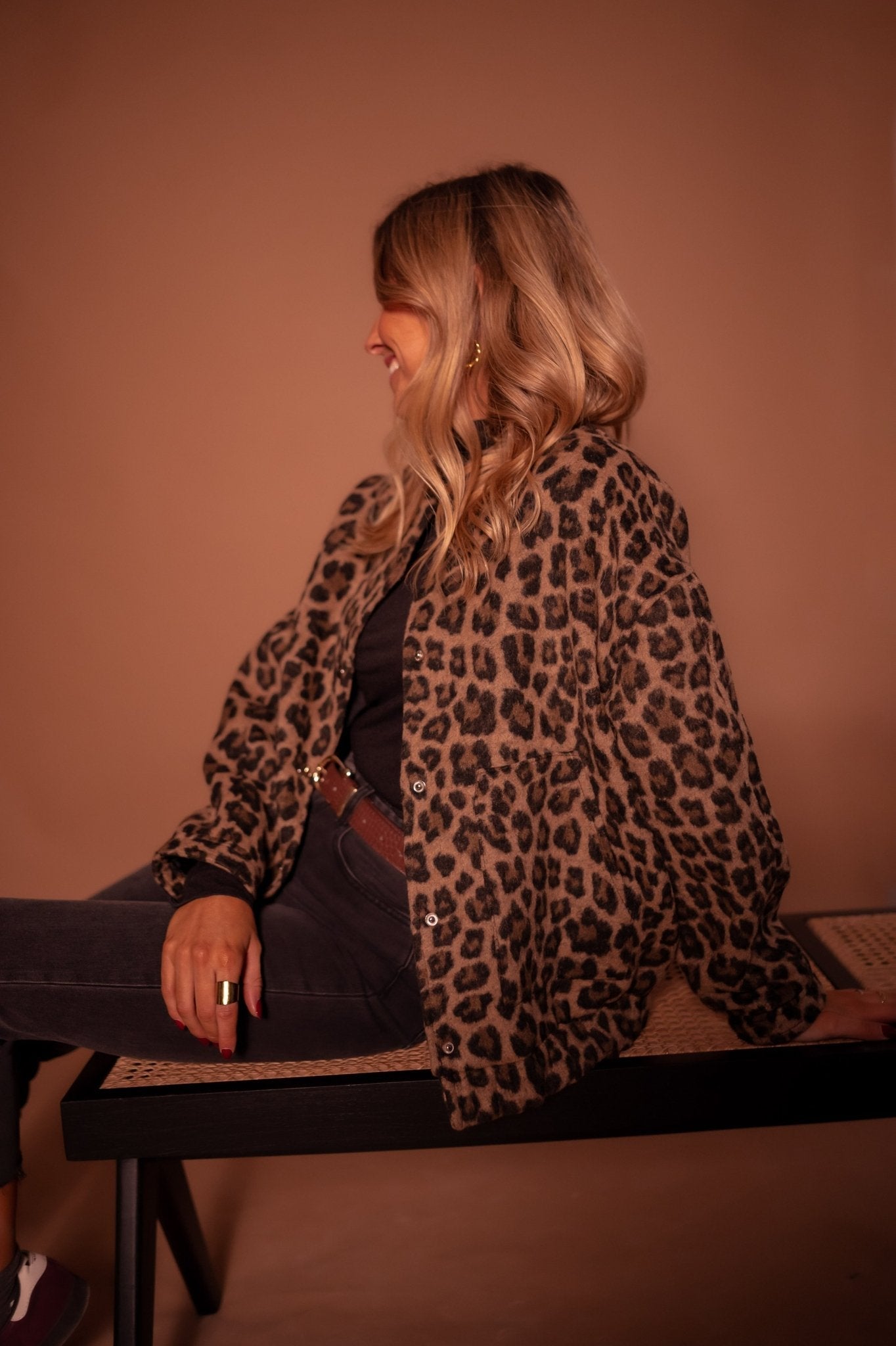 Luna | Veste tendance léopard