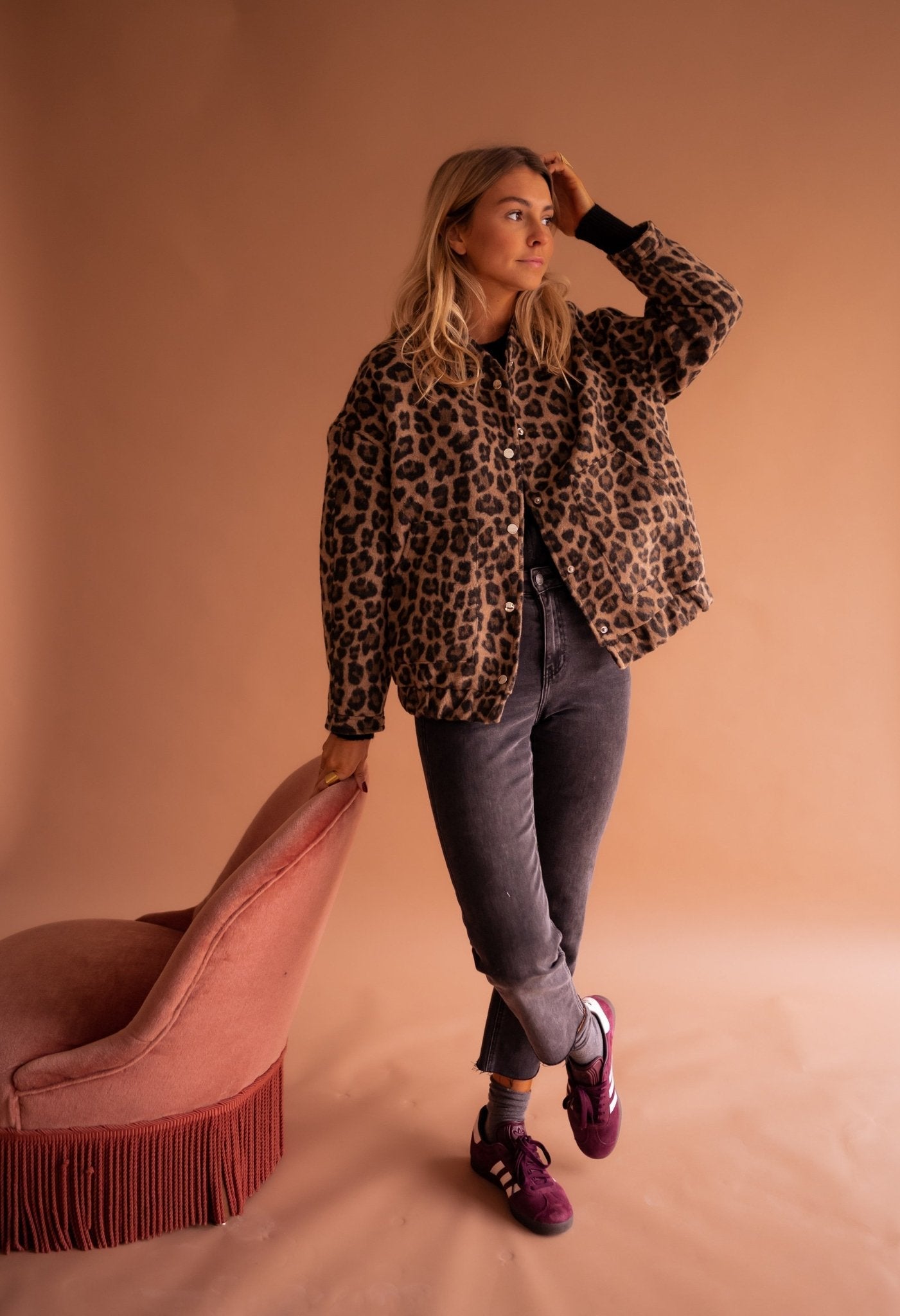 Luna | Veste tendance léopard