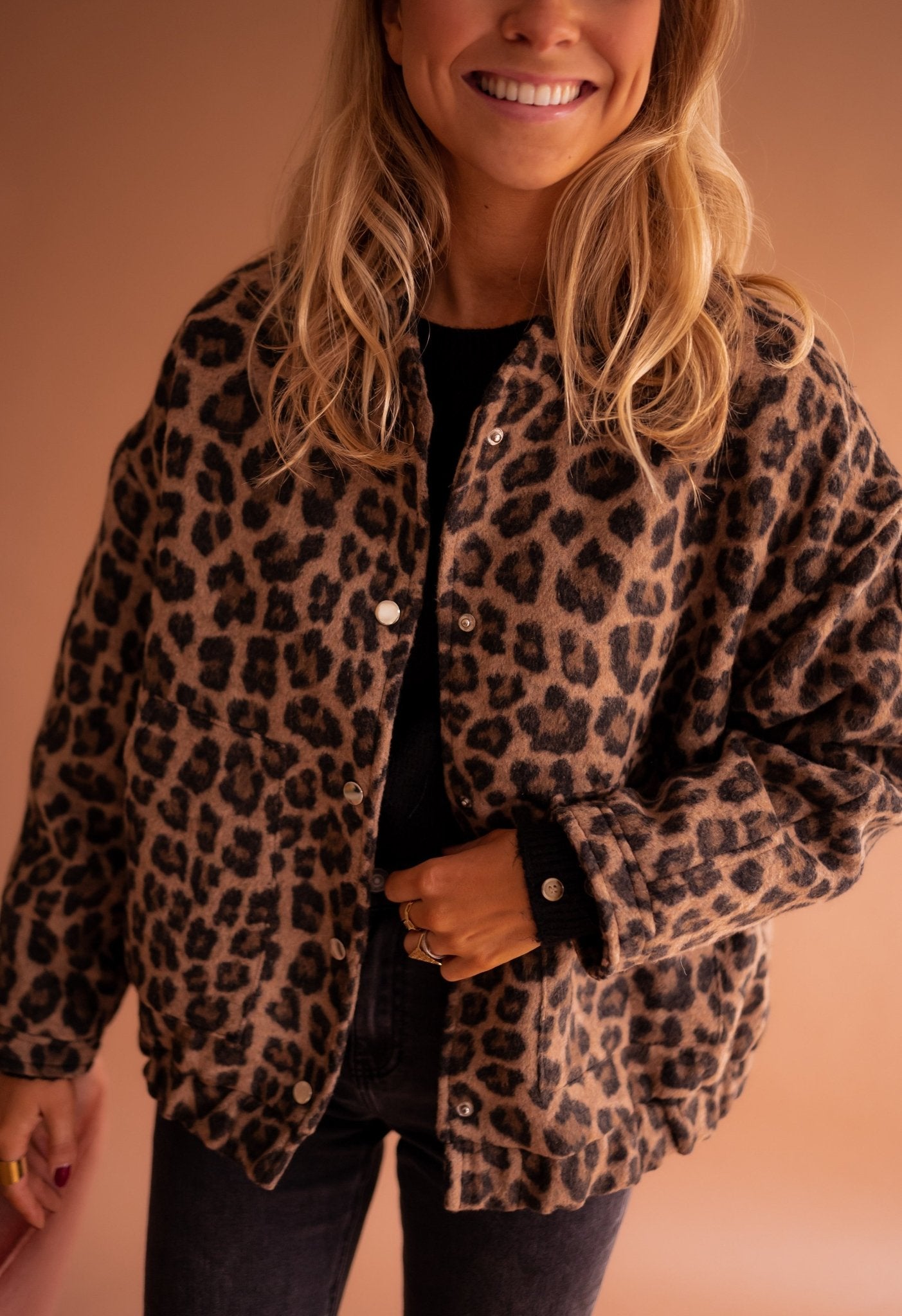 Luna | Veste tendance léopard