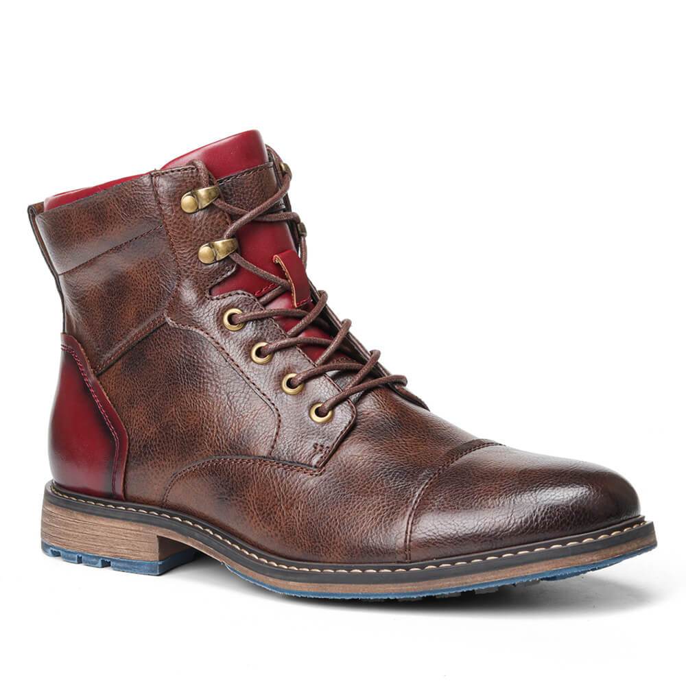 David | Bottes Oxford en Cuir Premium